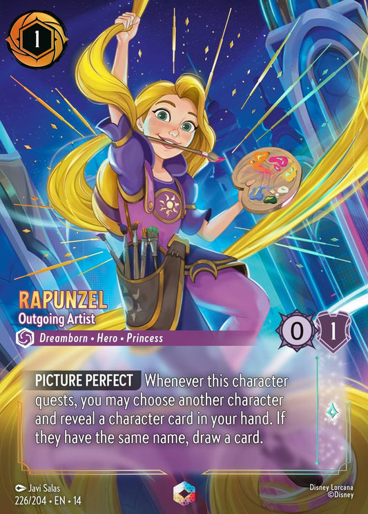 226/204-EN-14: Rapunzel – Outgoing Artist (Alt Art) (異畫)