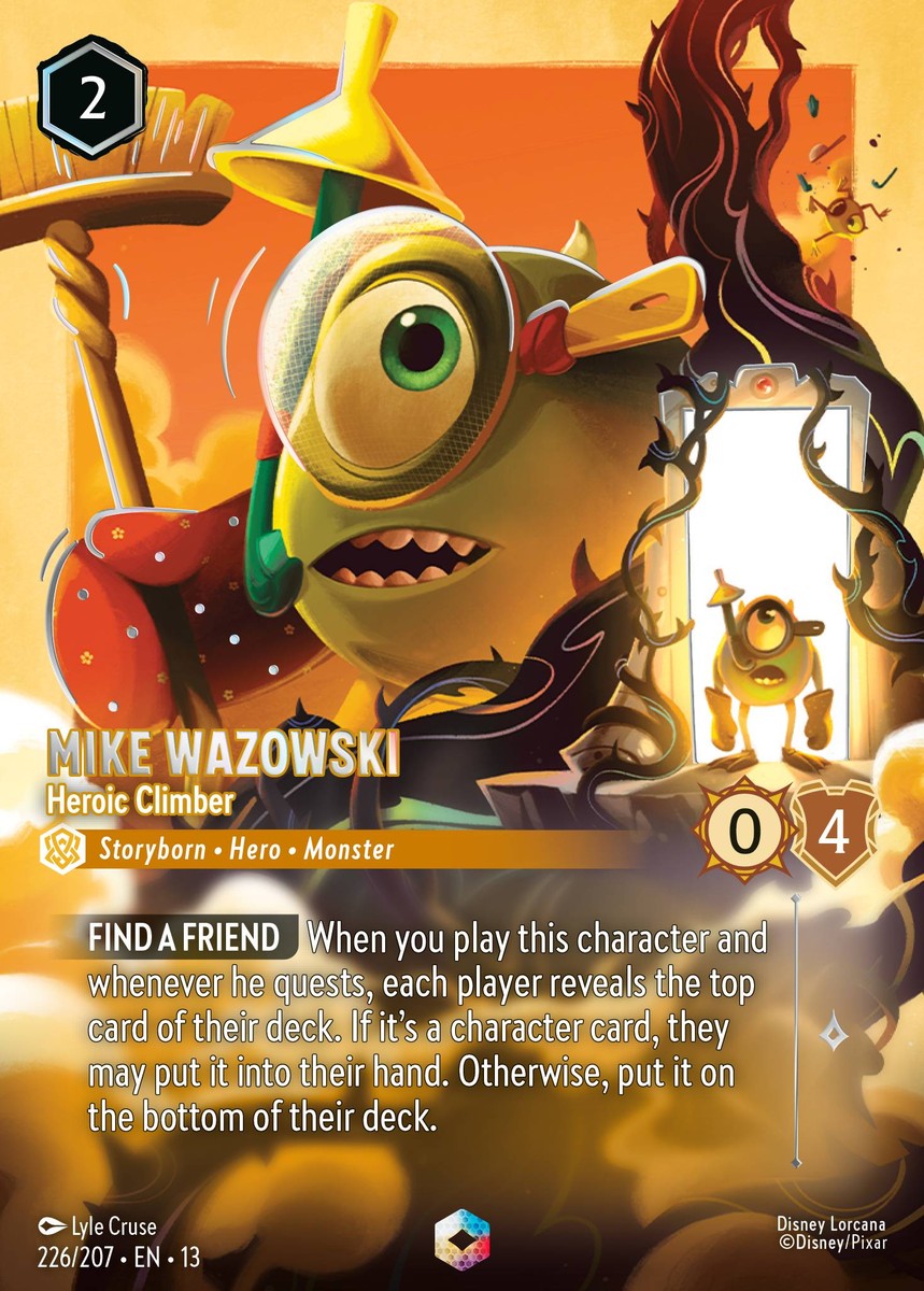 226/207-EN-13: Mike Wazowski – Heroic Climber