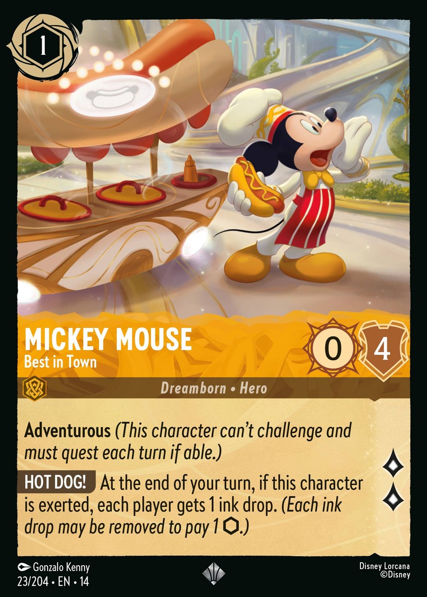 023/204-EN-14: Mickey Mouse – Best in Town
