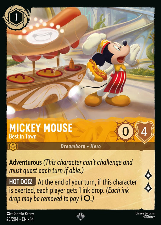 023/204-EN-14: Mickey Mouse – Best in Town