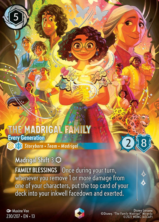 230/207-EN-13: The Madrigal Family – Every Generation