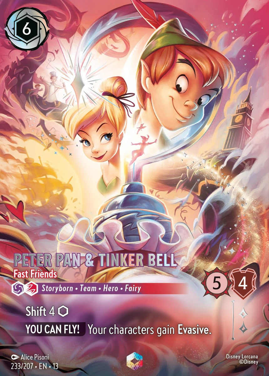 233/207-EN-13: Peter Pan & Tinker Bell – Fast Friends