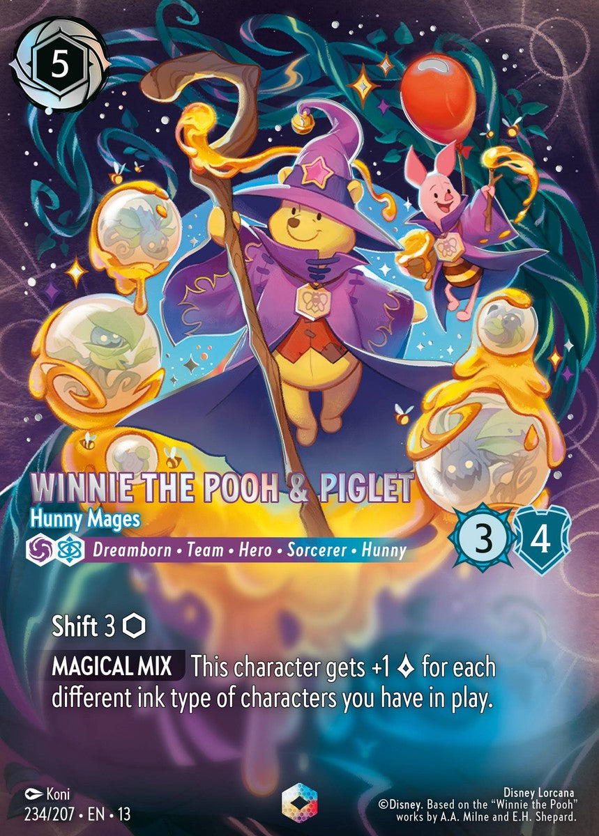 234/207-EN-13: Winnie the Pooh & Piglet – Hunny Mages