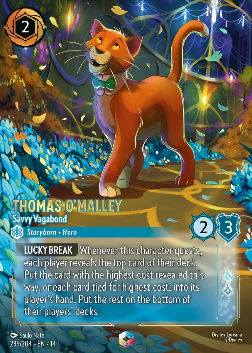 235/204-EN-14: Thomas O’Malley – Savvy Vagabond (Alt Art) (異畫)