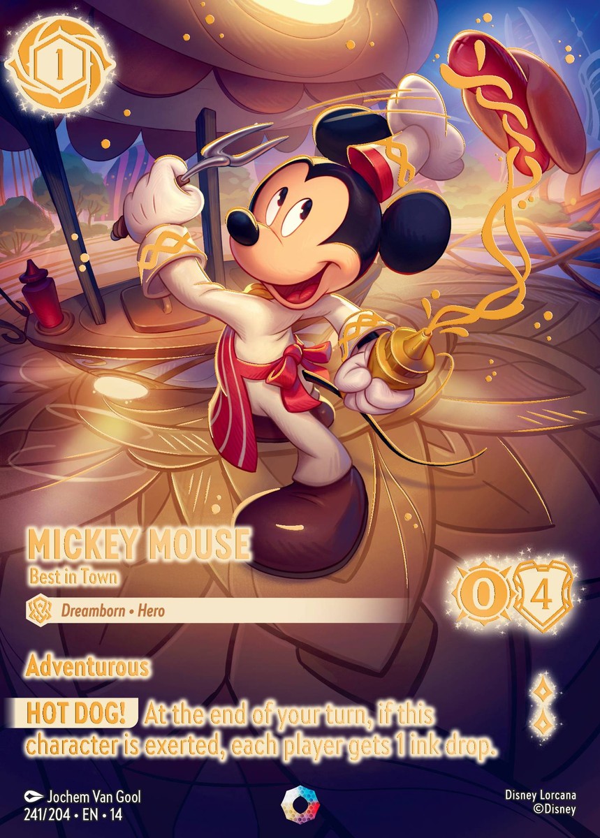241/204-EN-14: Mickey Mouse – Best in Town (Alt Art) (異畫)