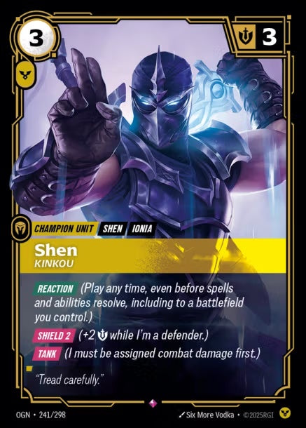 OGN-241/298 - Shen, Kinkou（繁中）