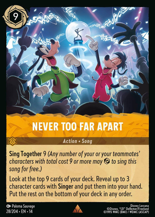028/204-EN-14: Never Too Far Apart