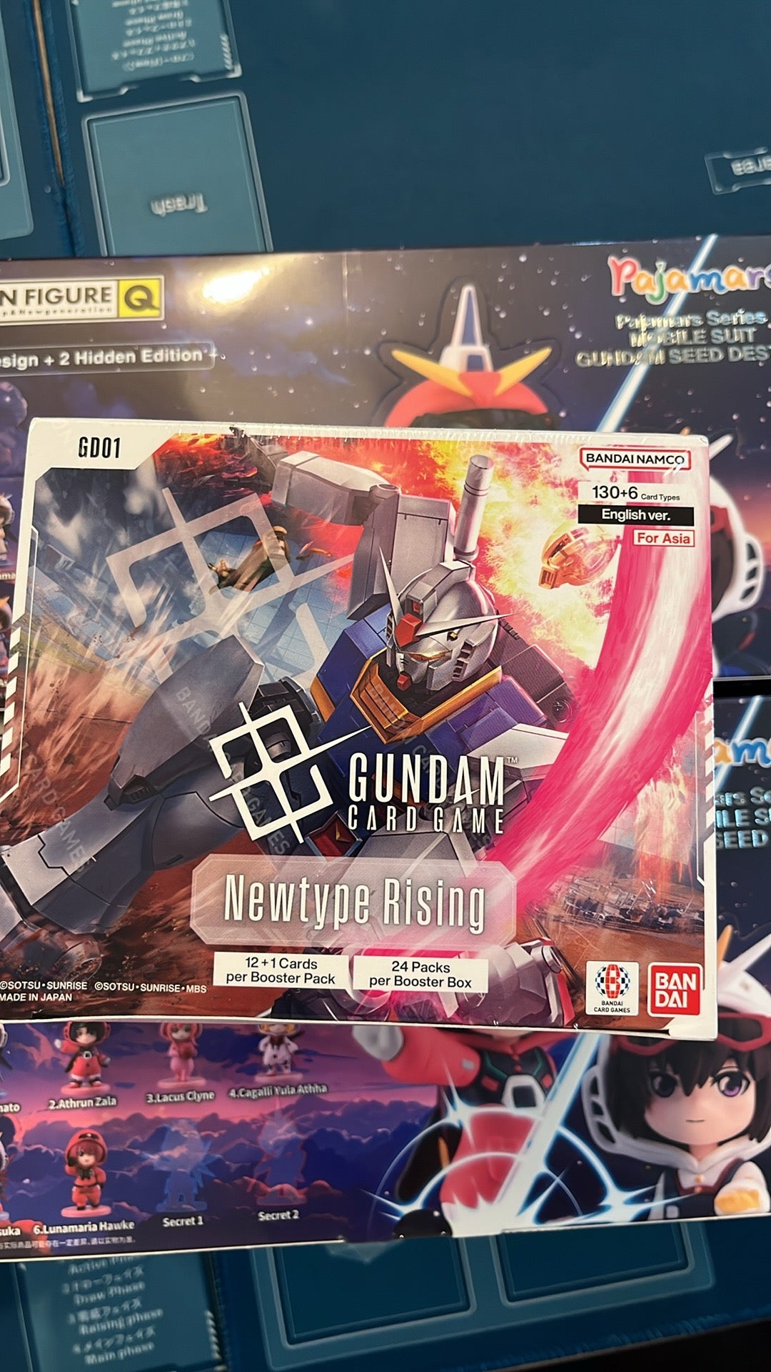 [GD-01] ENGLISH For Asia Gundam Card Game Booster Pack Newtype Rising EN GD01