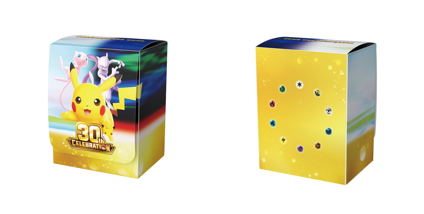 [Pre-Order] [M6a] - 寶可夢造型卡盒 30週年 Pokemon Card Box - 30th Anniversary