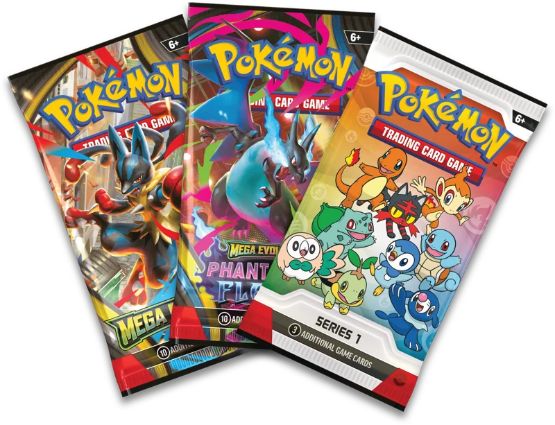 English Pokemon 美版 First Partner Illustration Collection Series 1