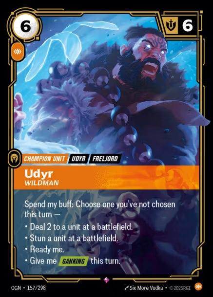 （繁中）OGN-157/298 - Udyr, Wildman 烏迪爾-野人