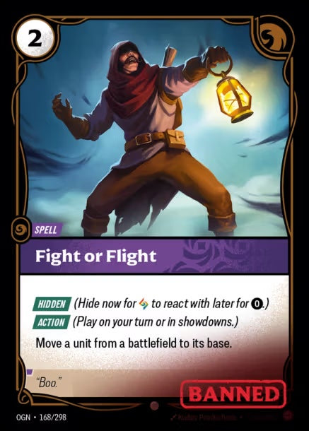 OGN-168/298 - Fight or Flight（繁中）