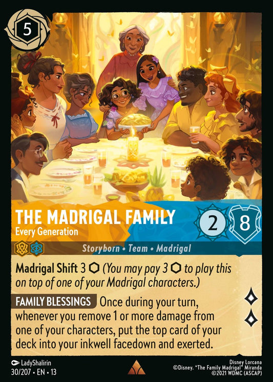030/207-EN-13: The Madrigal Family – Every Generation
