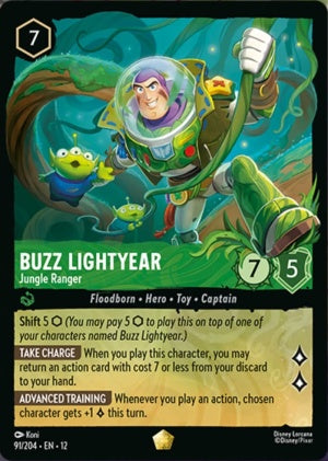 091/204-EN-12: Buzz Lightyear - Jungle Ranger