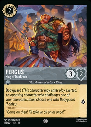 175/204-EN-12: Fergus - King of DunBroch
