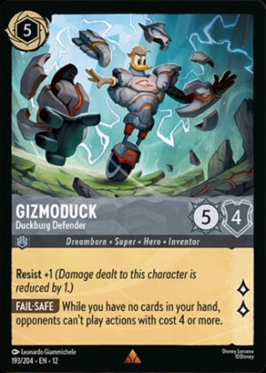 193/204-EN-12: Gizmoduck - Duckburg Defender
