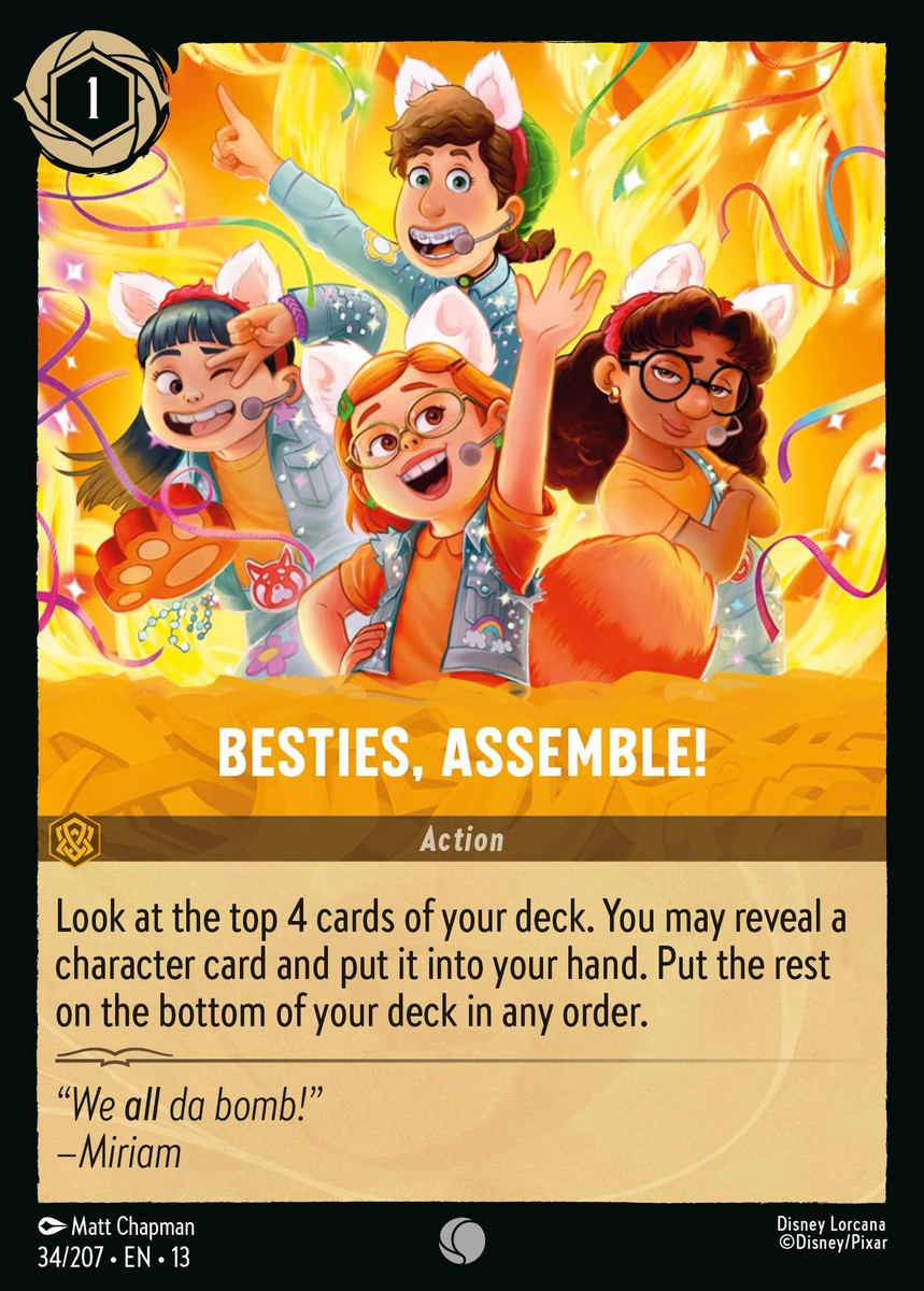 034/207-EN-13: Besties, Assemble!