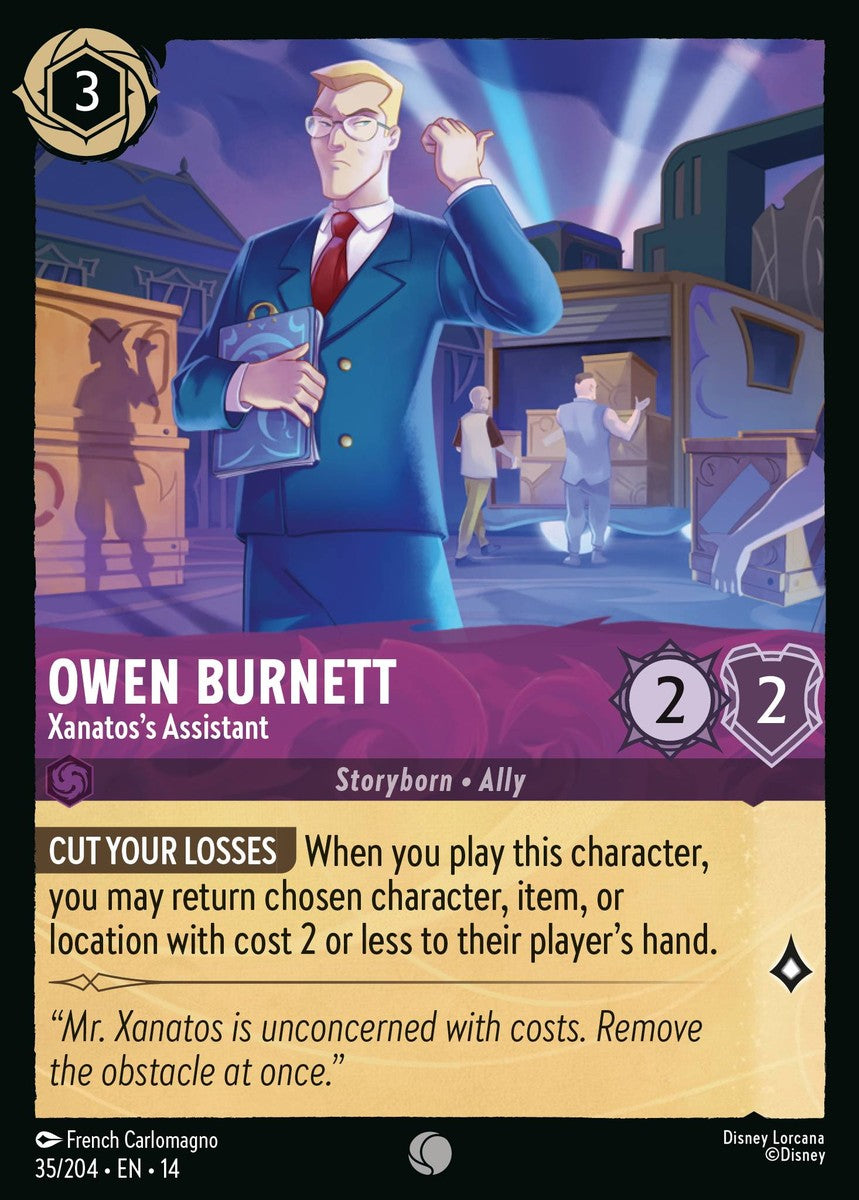 035/204-EN-14: Owen Burnett – Xanatos’s Assistant