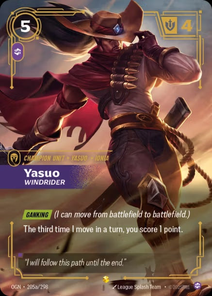 OGN-205a/298 - Yasuo, Windrider（繁中）