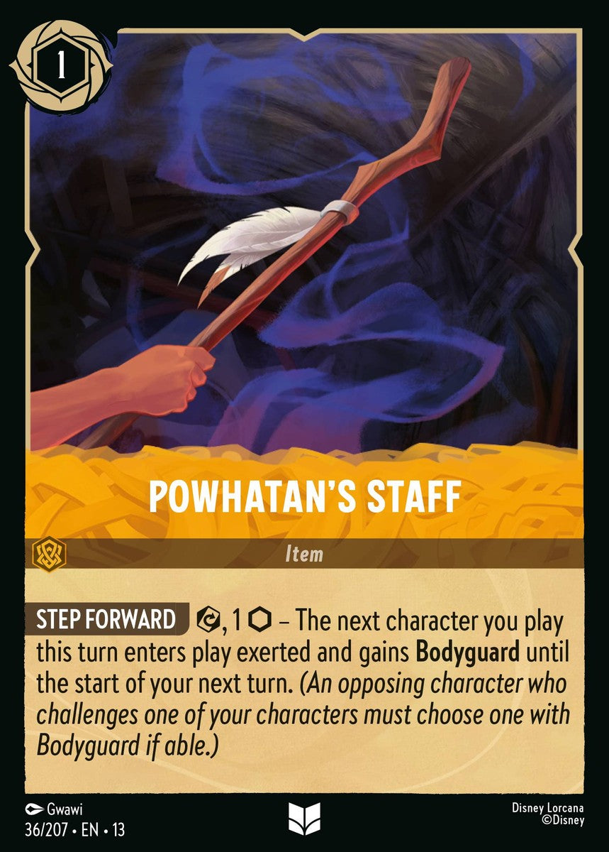 036/207-EN-13: Powhatan’s Staff