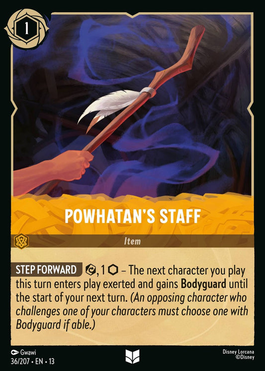 036/207-EN-13: Powhatan’s Staff