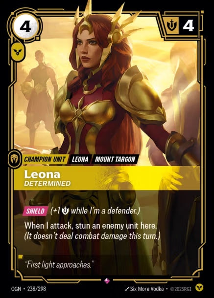 OGN-238/298 - Leona, Determined（繁中）