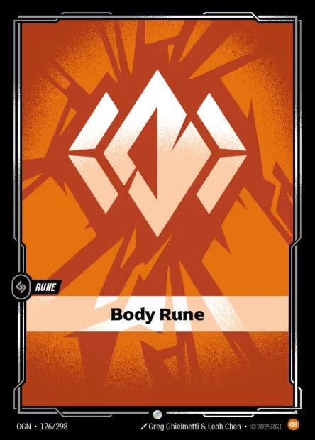 OGN-126/298 - Body Rune（繁中）