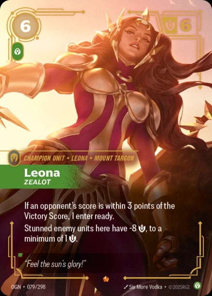 OGN-079/298 - Leona, Zealot（繁中）