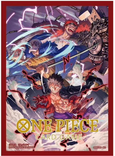 [Sleeves] 3 Captains 3船長 Luffy Kidd Law One Piece