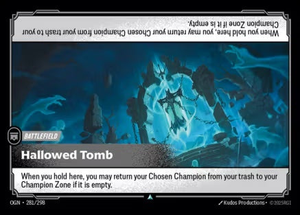 OGN-281/298 - Hallowed Tomb（繁中）