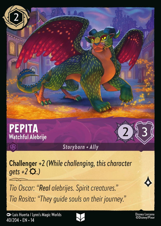 040/204-EN-14: Pepita – Watchful Alebrije