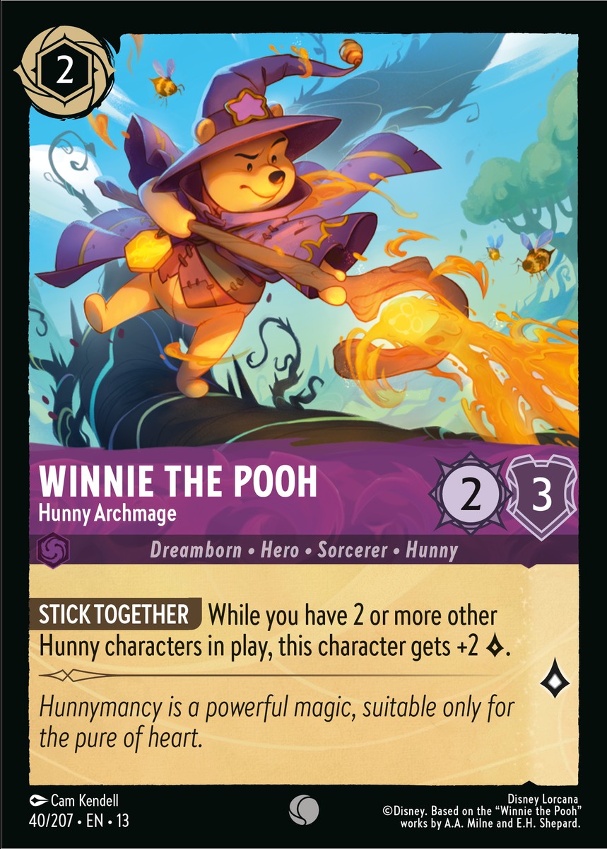 040/207-EN-13: Winnie the Pooh – Hunny Archmage