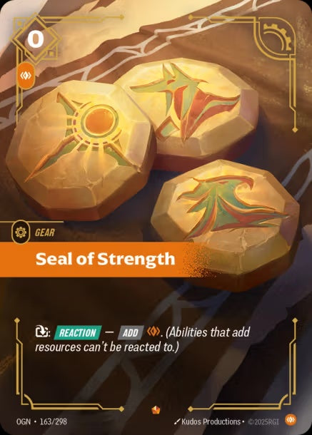 OGN-163/298 - Seal of Strength（繁中）