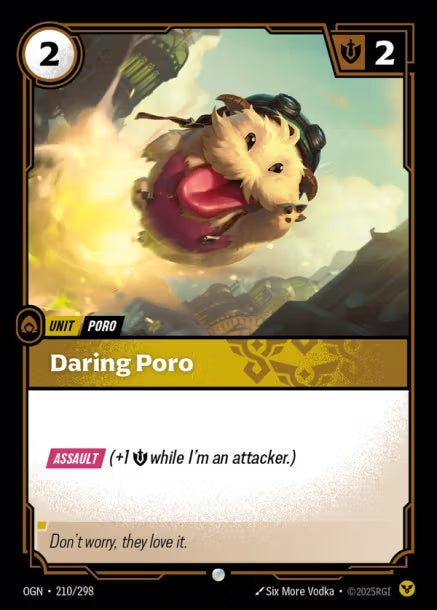OGN-210/298 - Daring Poro（繁中）