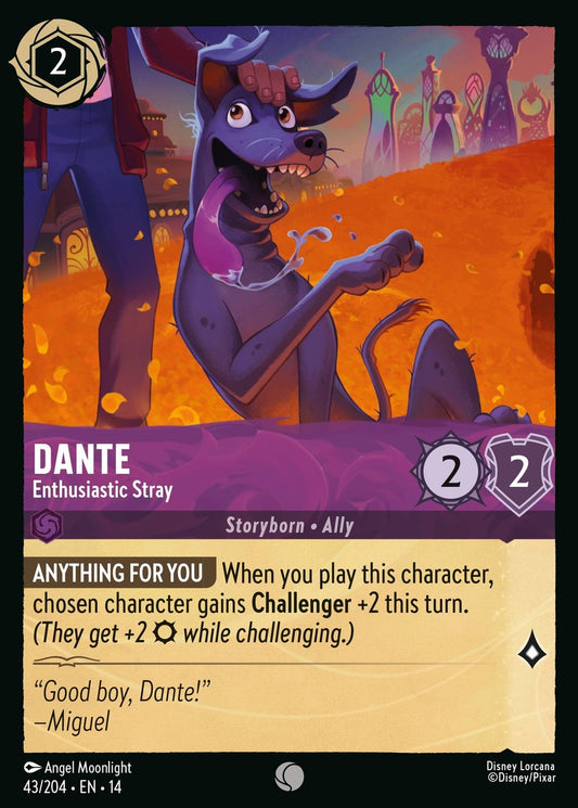 043/204-EN-14: Dante – Enthusiastic Stray