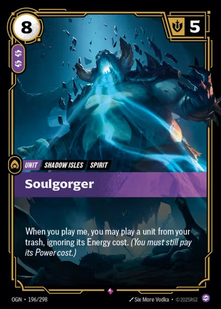 （繁中）OGN-196/298 - Soulgorger 食魂巨魔