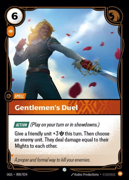 OGS-008/024 - Gentlemen's Duel（繁中）