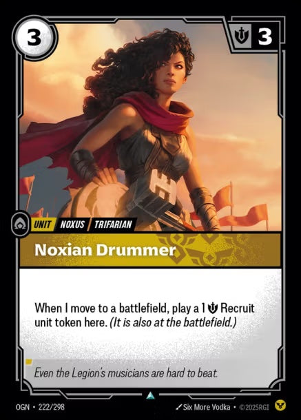 OGN-222/298 - Noxian Drummer（繁中）