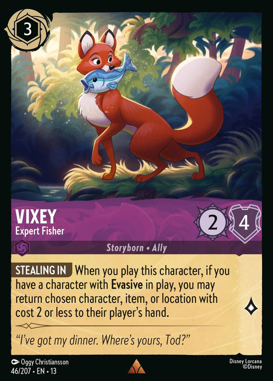 046/207-EN-13: Vixey – Expert Fisher