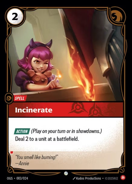 OGS-003/024 - Incinerate（繁中）