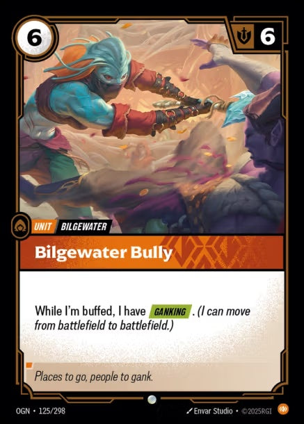 （繁中）OGN-125/298 - Bilgewater Bully 比爾吉沃特惡霸
