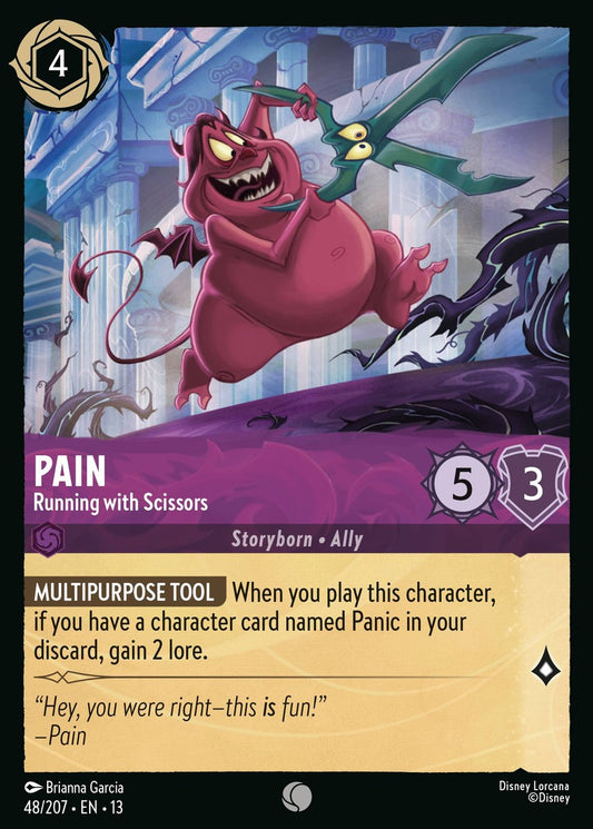 048/207-EN-13: Pain – Running with Scissors
