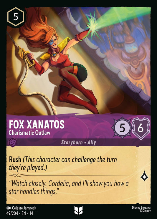 049/204-EN-14: Fox Xanatos – Charismatic Outlaw