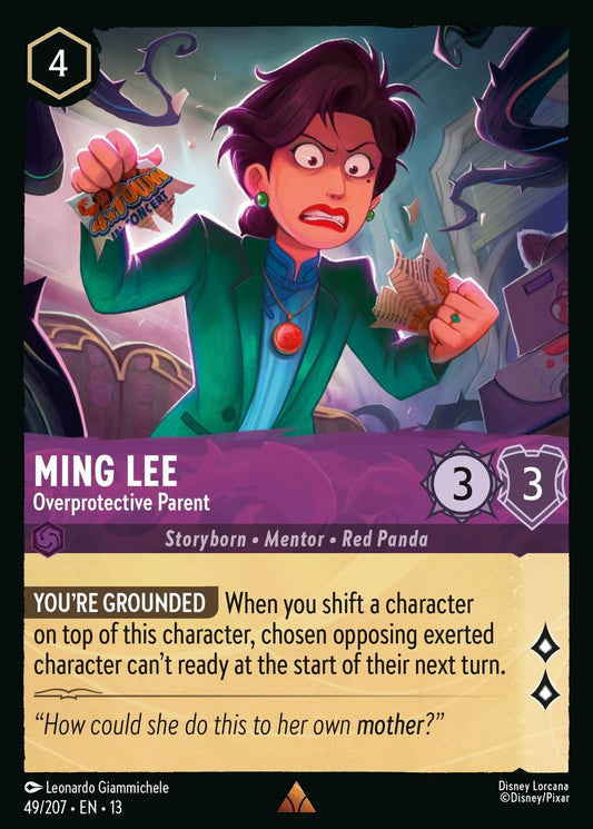 049/207-EN-13: Ming Lee – Overprotective Parent