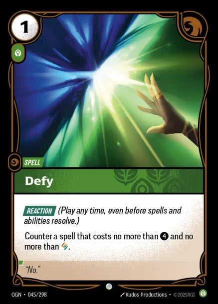 OGN-045/298 - Defy（繁中）