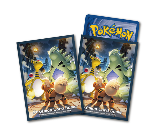 [Sleeves] 寶可夢造型卡套 班基拉斯 & 電龍 Pokemon Ampharos Tyranitar Growlithe