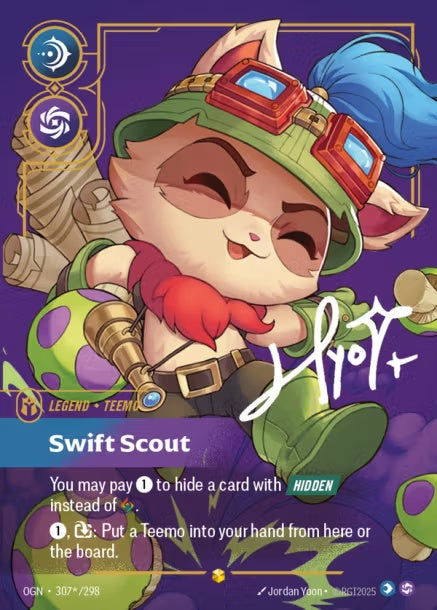 OGN-307*/298 - Swift Scout（繁中）(Alt Art)(異畫)