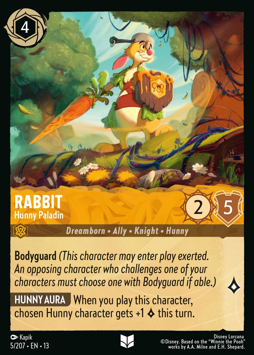 005/207-EN-13: Rabbit – Hunny Paladin