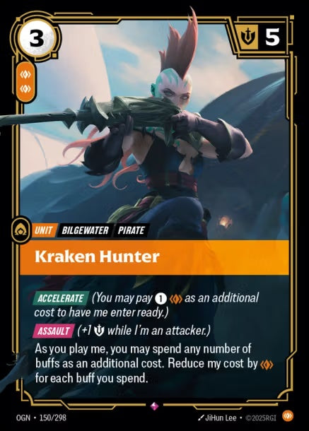 OGN-150/298 - Kraken Hunter（繁中）