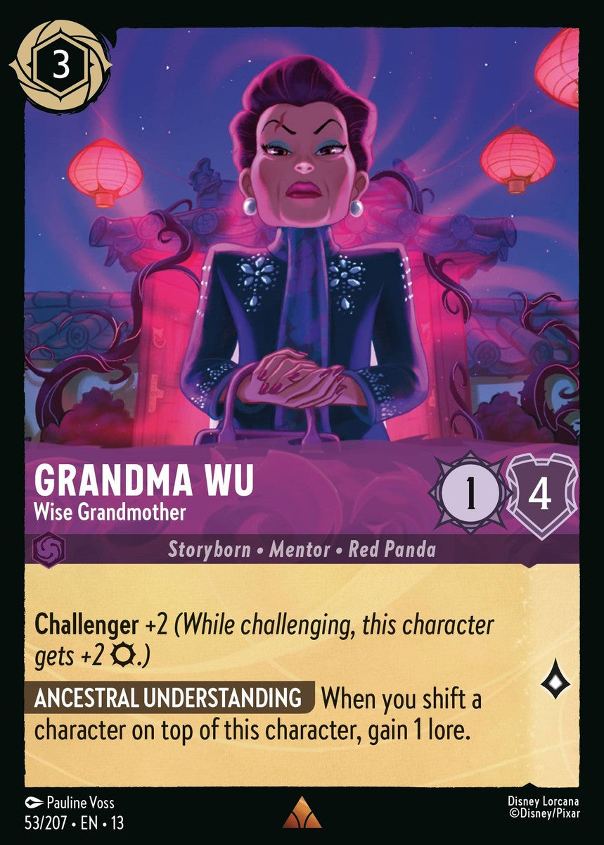 053/207-EN-13: Grandma Wu – Wise Grandmother